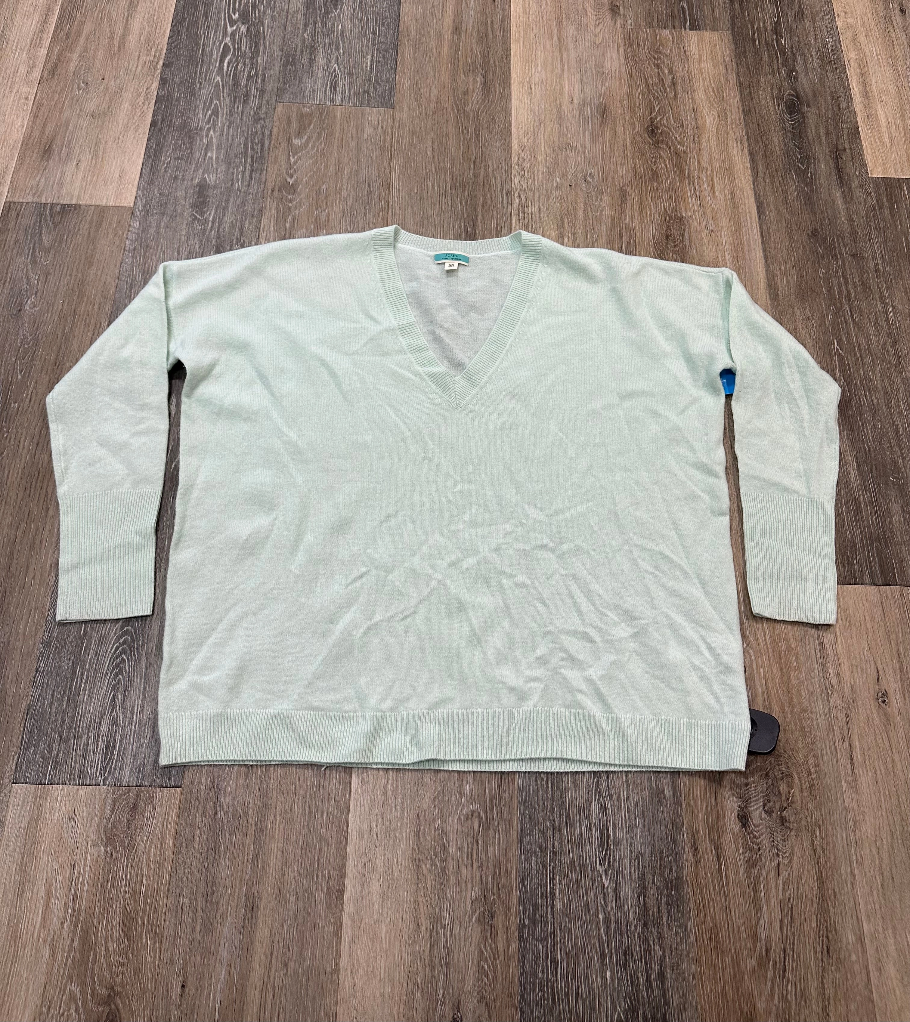 Sweater Cashmere By J. Crew In Green, Size: Xs Comfortable fit