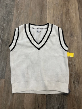 Sweater Short Sleeve By Evereve In White, Size: Xs Thermal regulation