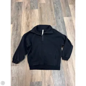 Fade Resistant Finish Sweatshirt Collar By Lululemon In Black, Size: XS/S
