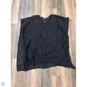 Swimwear Cover-up By Eileen Fisher In Black, Size: S/M High Density Weave