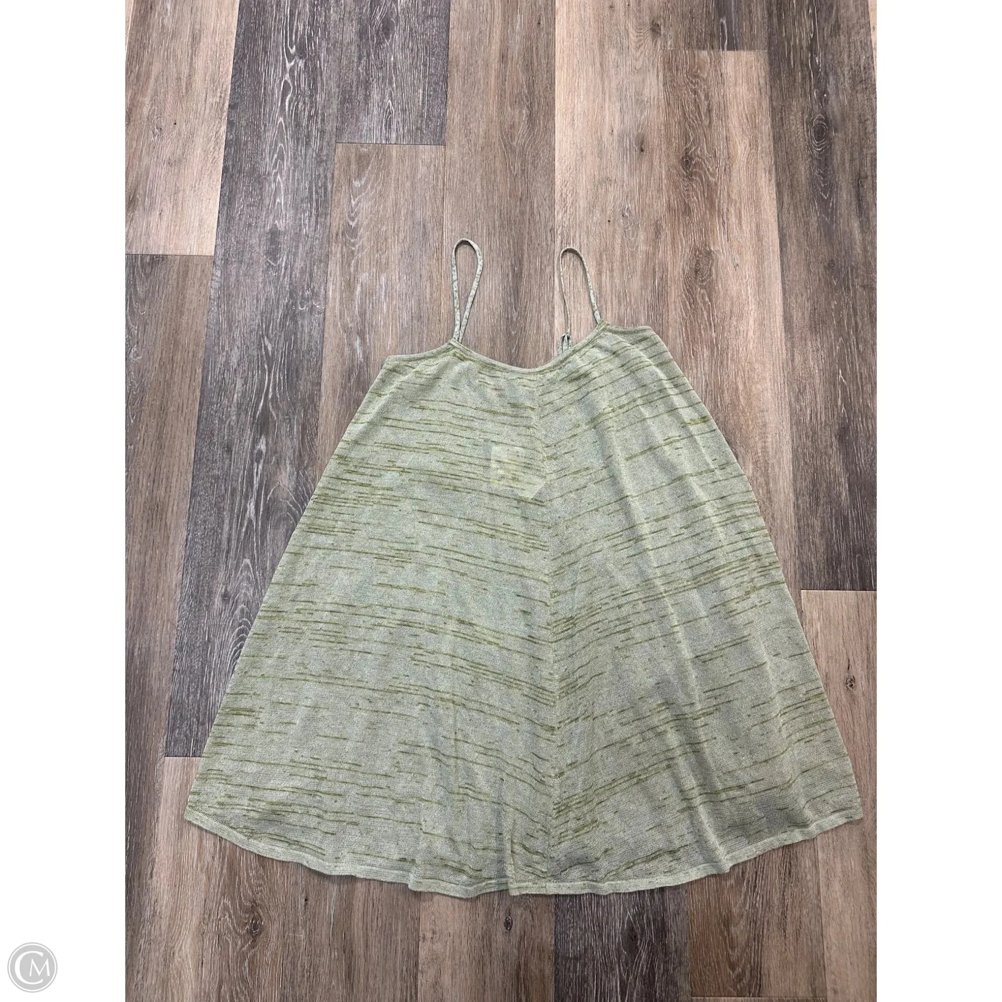Ergonomic Shoulder Shape Tagless Design Swimwear Cover-up By Free People In Green, Size: M