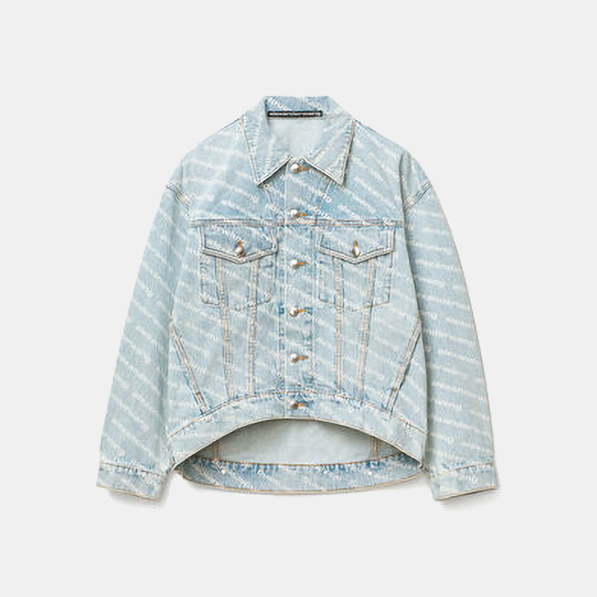 T by Alexander Wang Falling Back Jacket - Pebble Bleach RipResistant Reinforcement