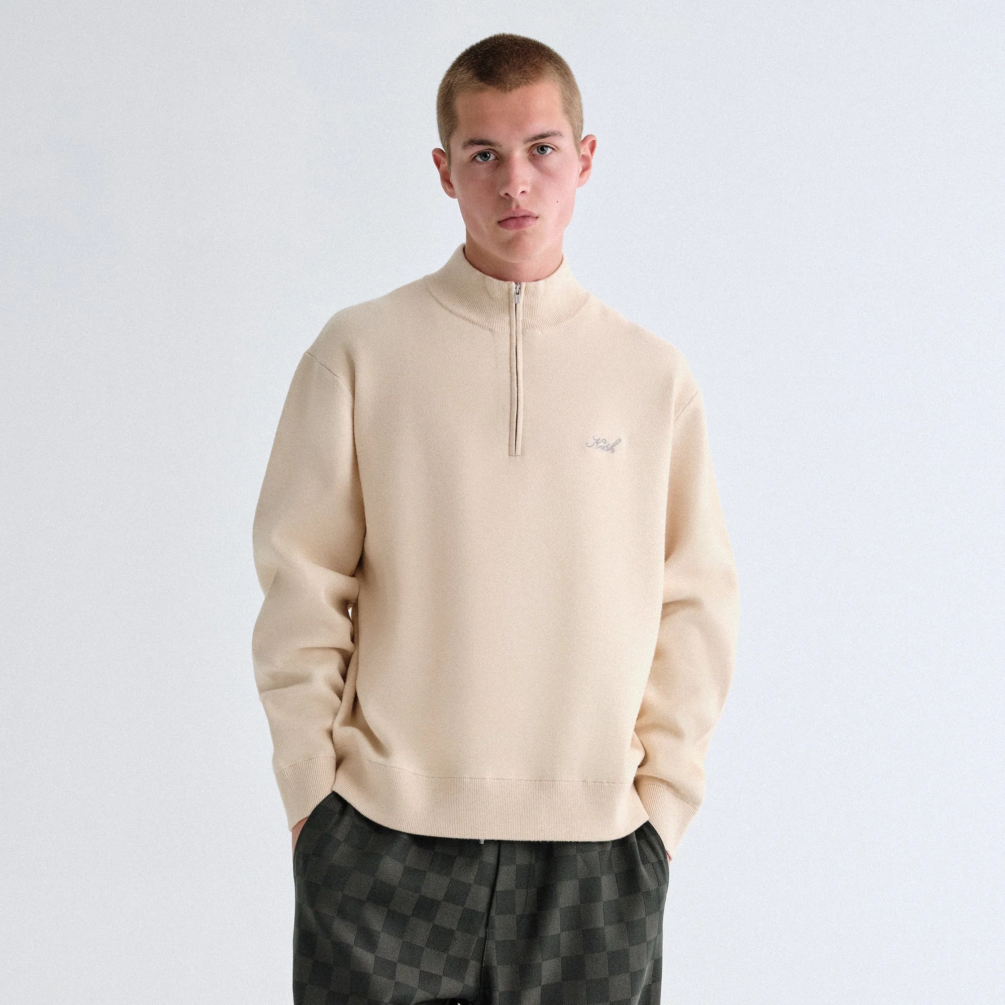 Weather Fit Kith Harmon Quarter Zip Mock Neck - Hallow