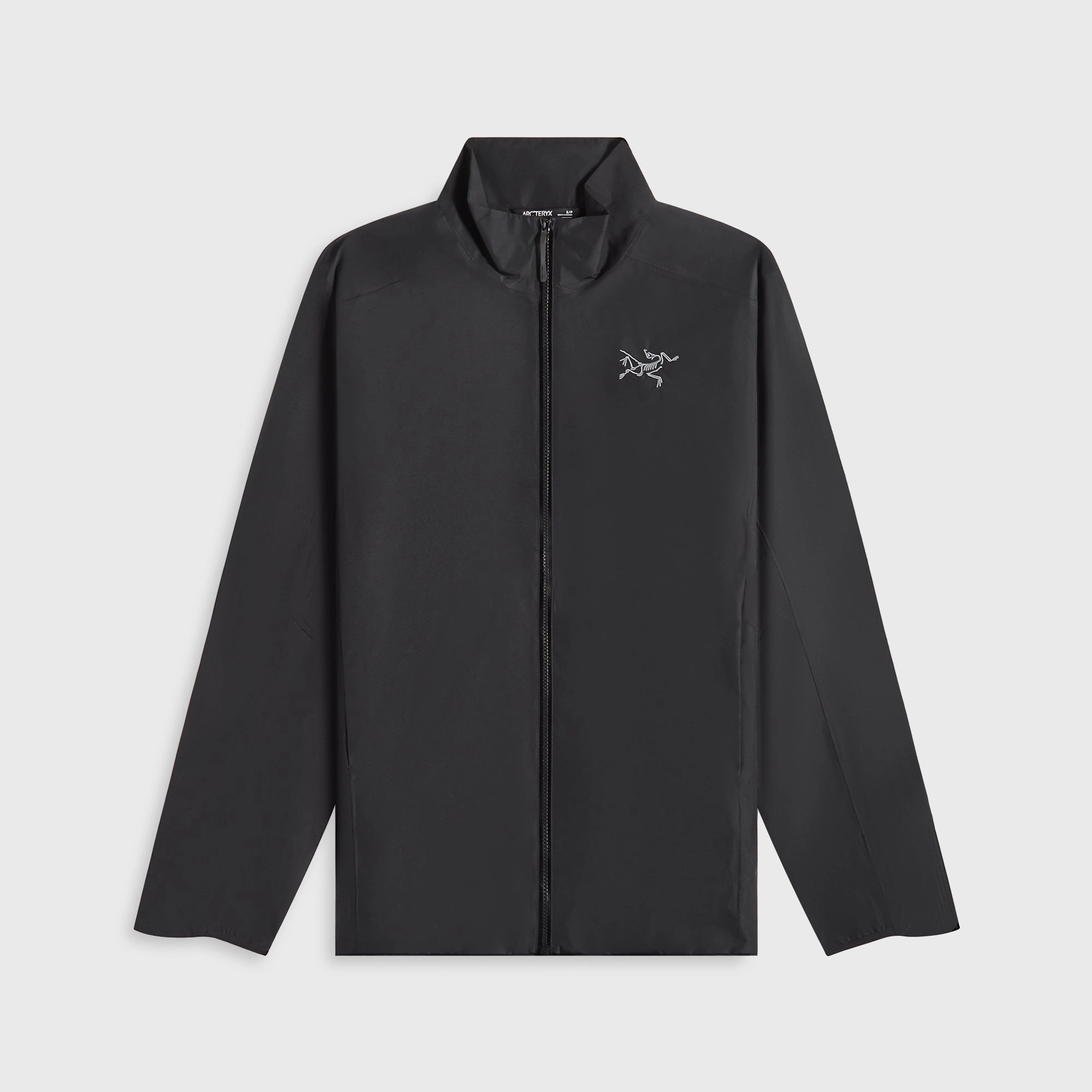 High Neck Zippered Closures Arc'teryx Solano Jacket - Black