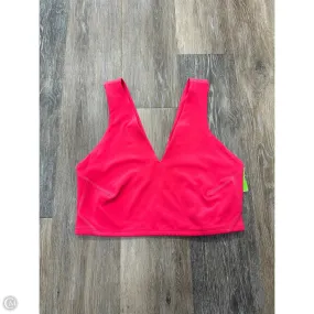 SnagFreeKnit Athletic Bra By Free People In Pink, Size: L