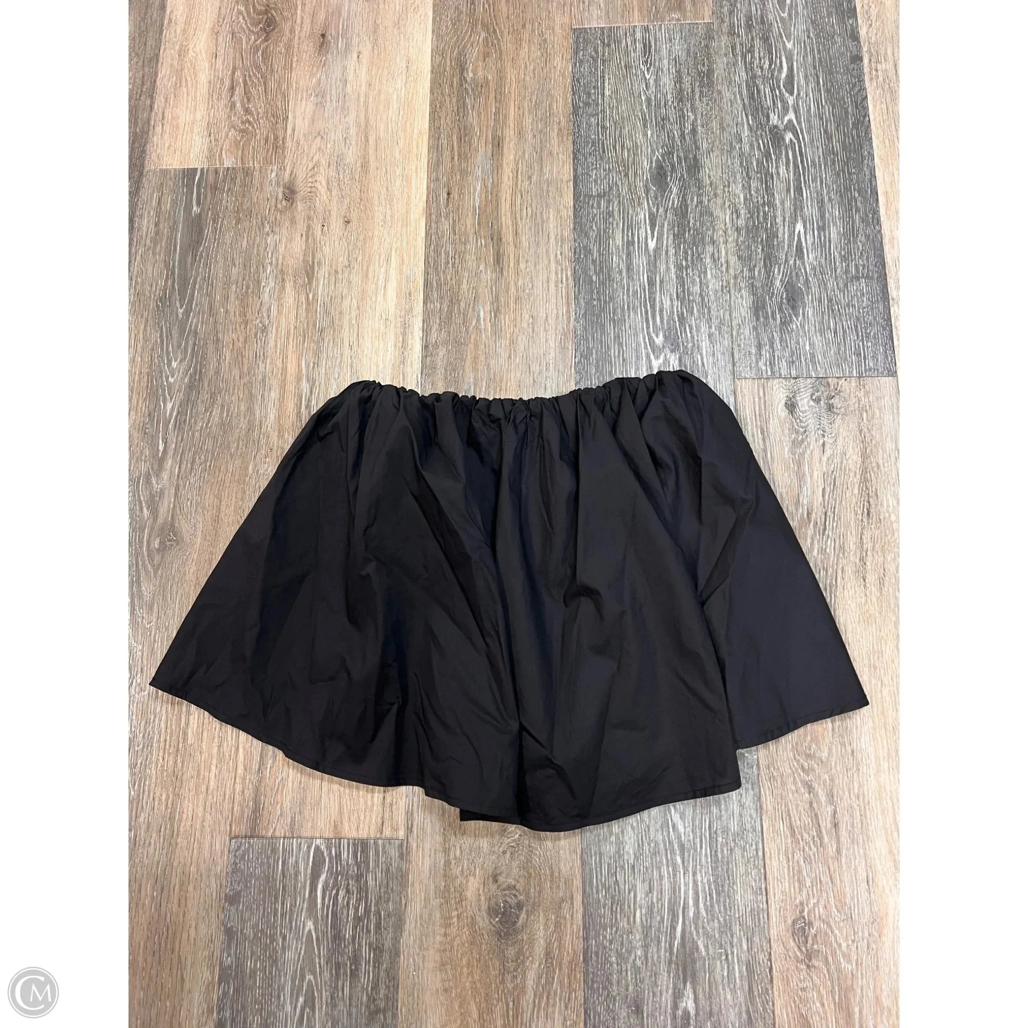 Top Sleeveless By Crescent In Black, Size: M Classic Cut AdjustableCuffSystem