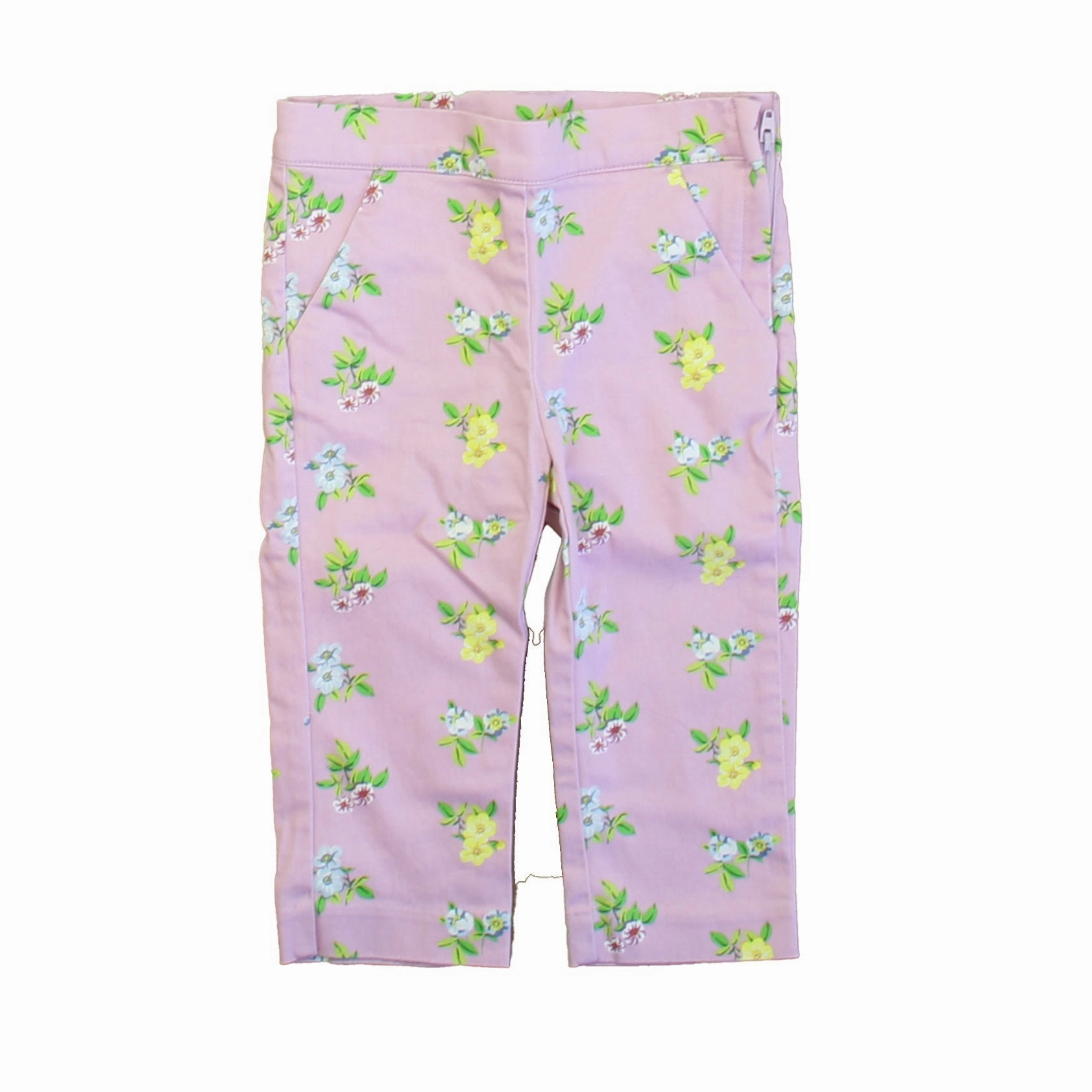 Versatile Layer Janie and Jack Girls Pink Floral Pants