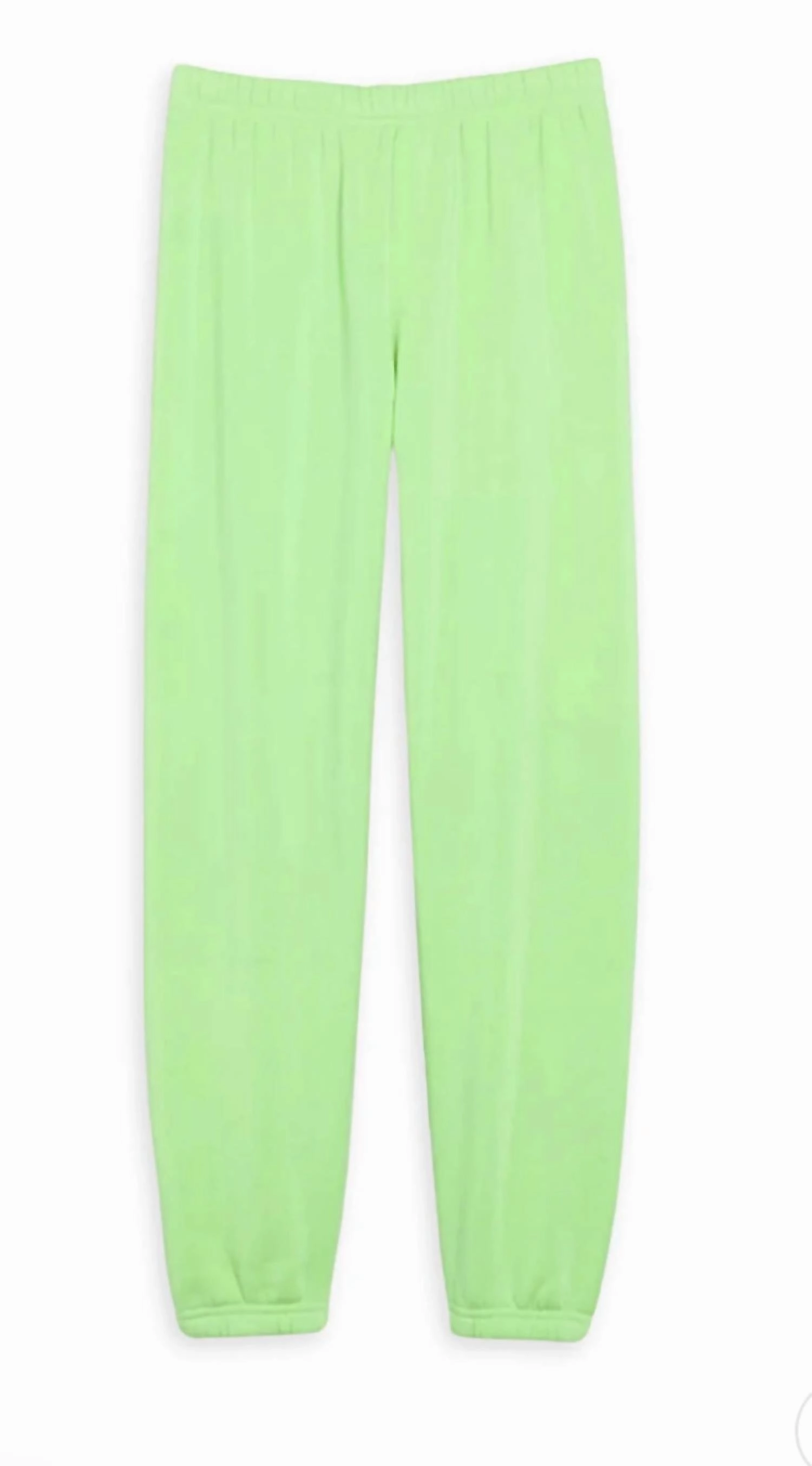 Girl's Dylan Pants In Bright Avocado Sophisticated Look