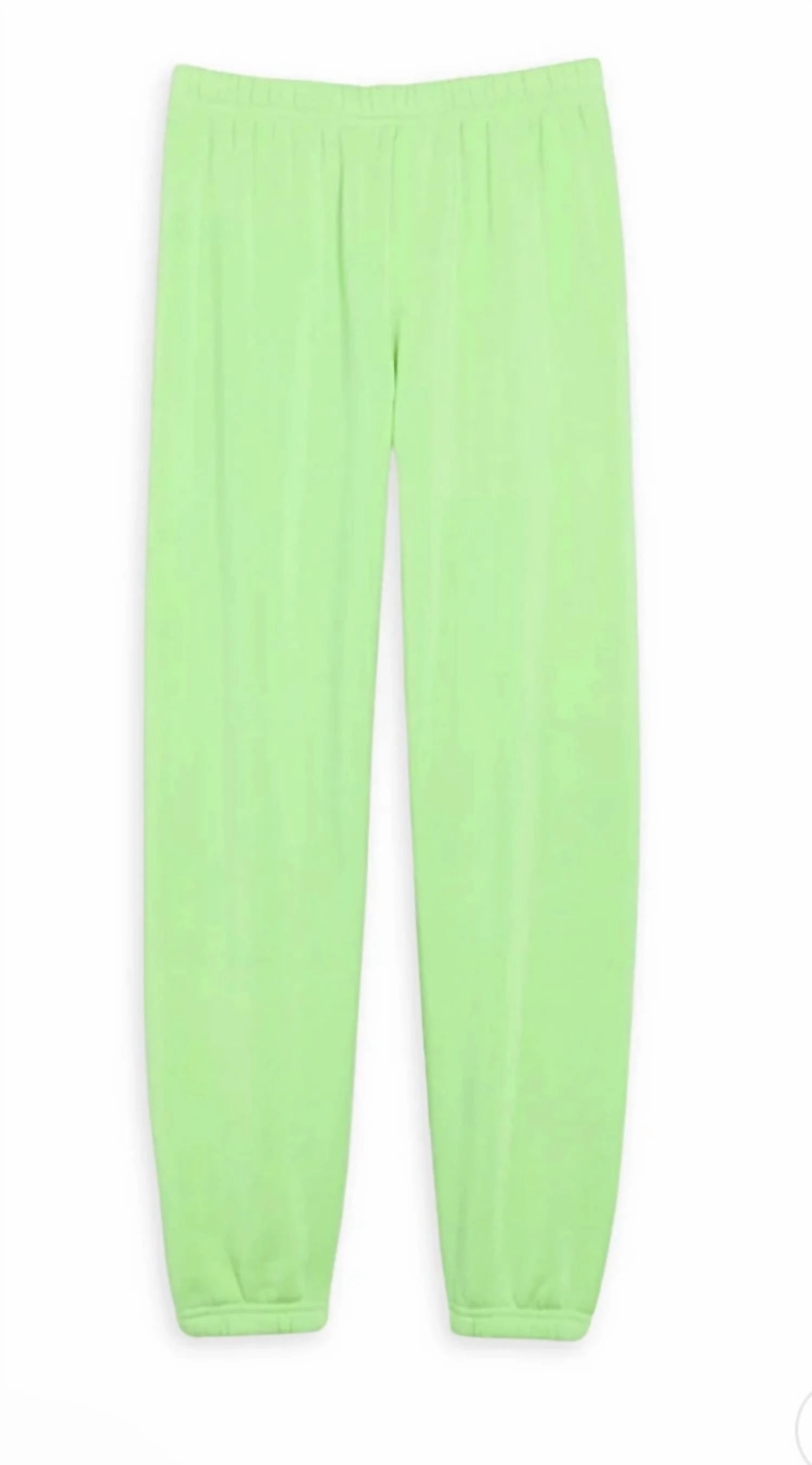Casual Comfort Wear Girl's Dylan Pants In Bright Avocado
