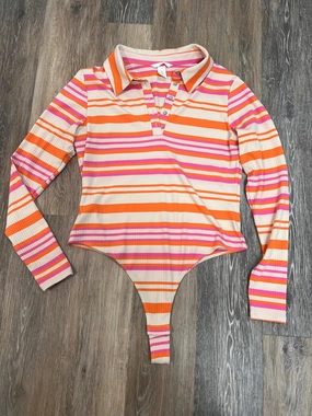 MoistureWicking Bodysuit By H&m In Pink, Size: L