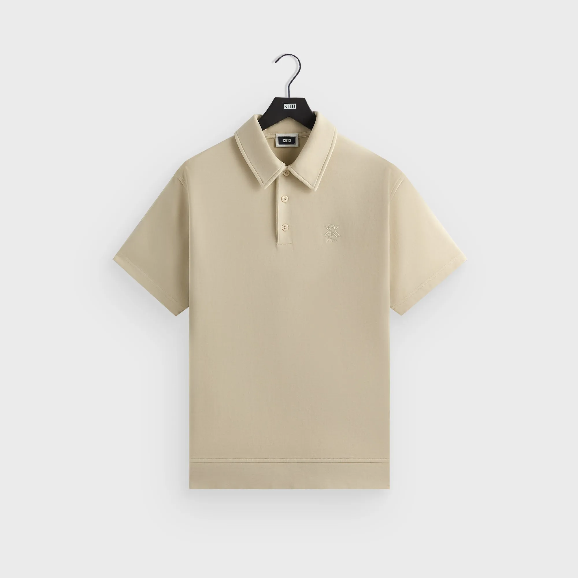 Kith Crystal Wash Interlock Graham Polo - Durum Comfort Fit