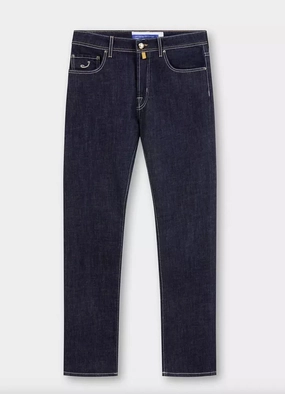 Effortless Look Essential Piece Jacob Cohen Italian Crafted Bandana Detail Men's Jeans