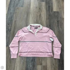 Blouse Long Sleeve By Vineyard Vines In Pink, Size: S MultiPocket