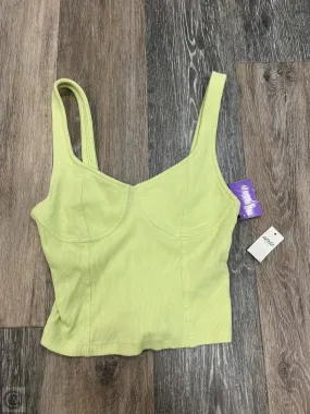 Trendy Shirt Tank Top By Aerie In Green, Size: S