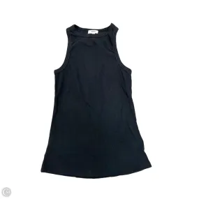StretchableKnit Outdoor Wear Tank Top By Agolde In Black, Size: S