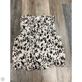 Tank Top By Cloth & Stone In Black & Cream, Size: M Winter Hoodie