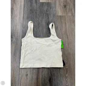 Tank Top By Clothes Mentor In Cream, Size: M Temperature control