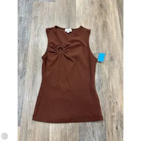 Tank Top By Evereve In Brown, Size: S Flexible Cuffs