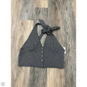 Tank Top By Free People In Black & White, Size: L Fade Resistant Treatment