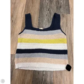 Tank Top By Hem & Thread In Multi-colored, Size: L Colorfast Dye Method Lightweight Blouse