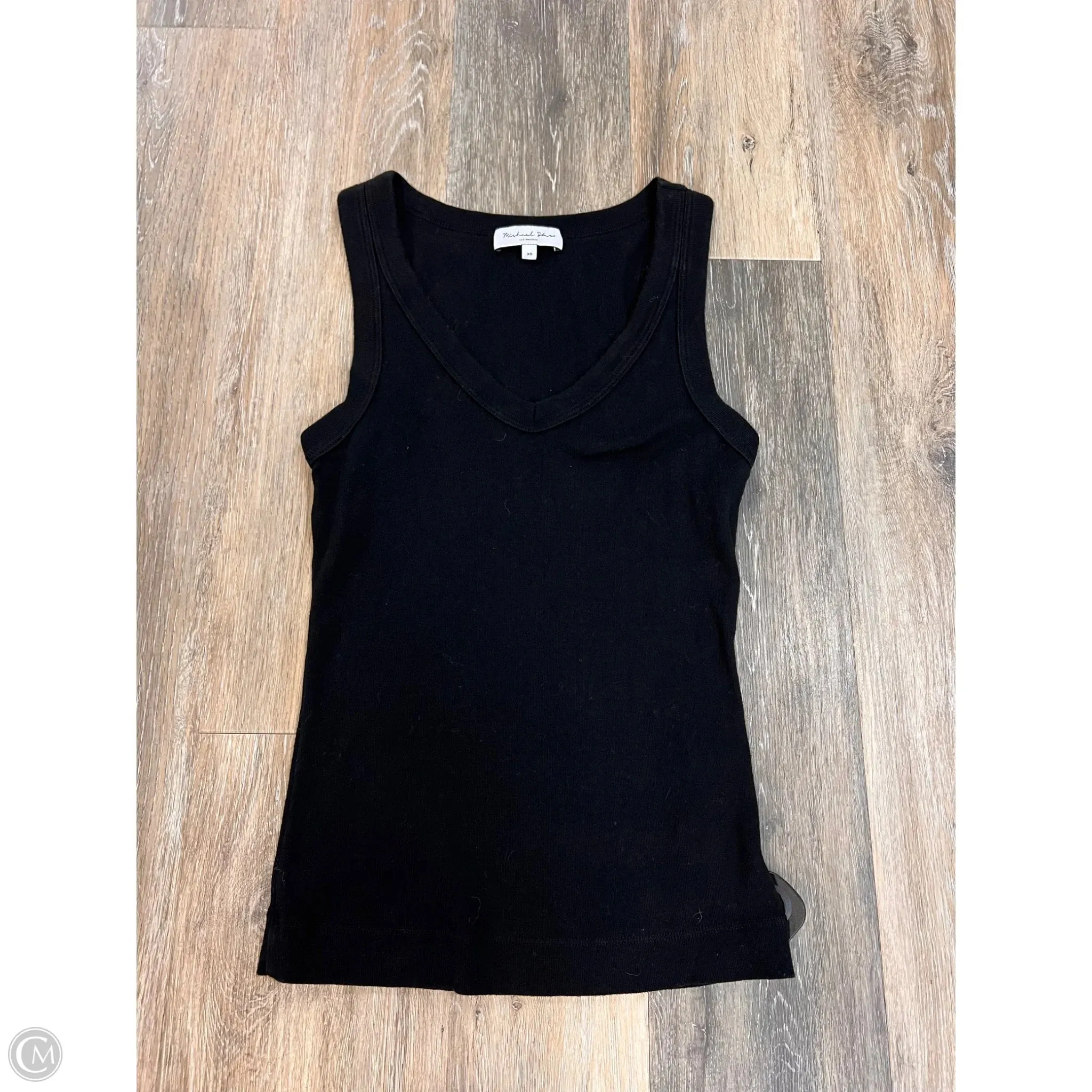 Quick Dry Material Tank Top By Michael Stars In Black, Size: Xs