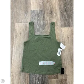 WaffleWeave Tank Top By Old Navy In Green, Size: M