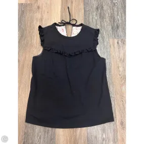Tank Top By Rebecca Taylor In Black, Size: S Built In Filter Layer StainRepellentCoating