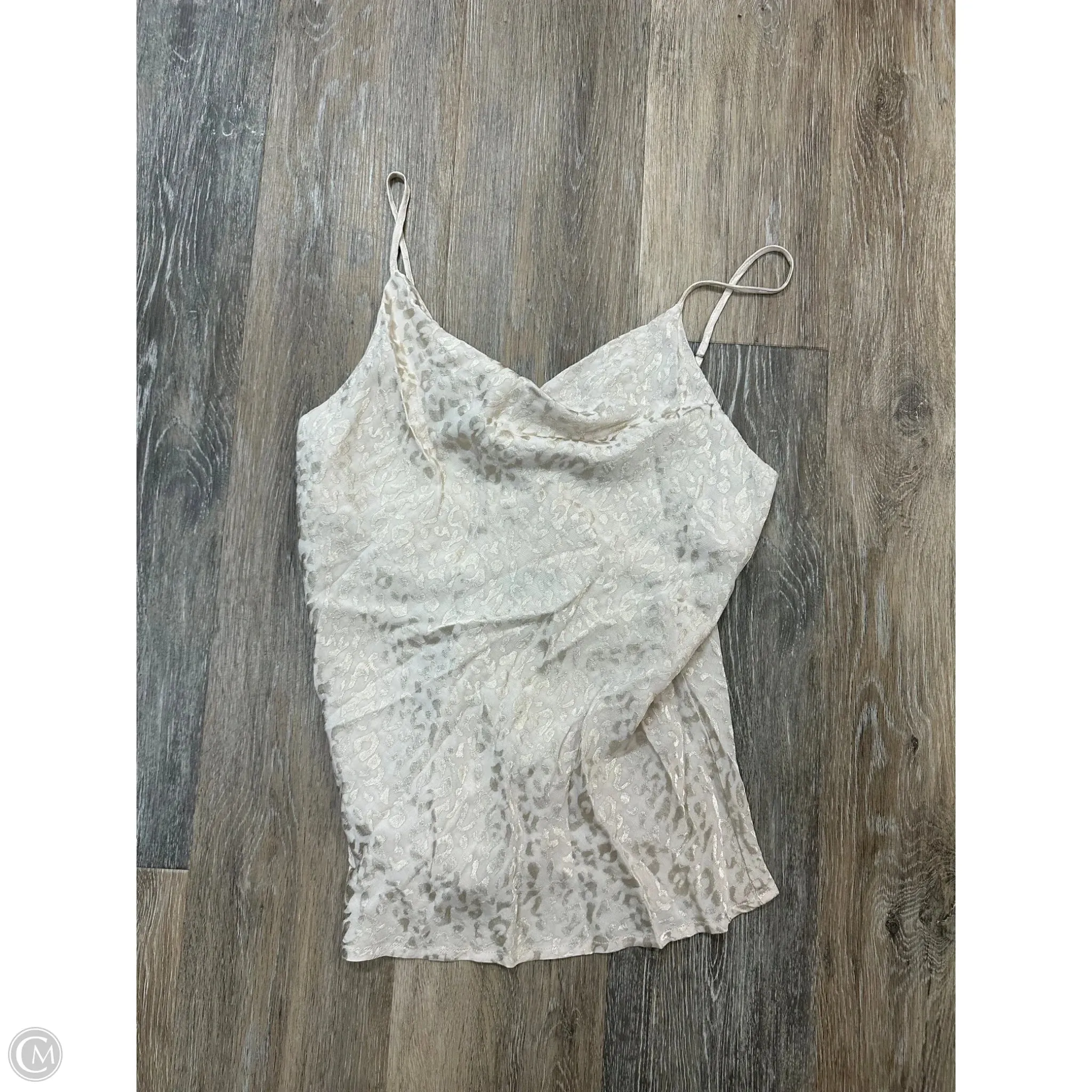 Tank Top By YFB In Beige, Size: Xs Easy Care Material