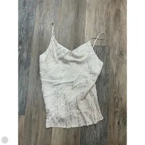 Tank Top By YFB In Beige, Size: Xs Easy Care Material
