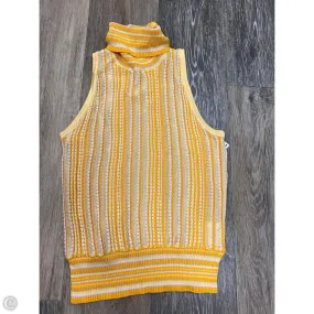 UltravioletProtectionFabric Tank Top Designer By Ramy Brook In Yellow, Size: Xs