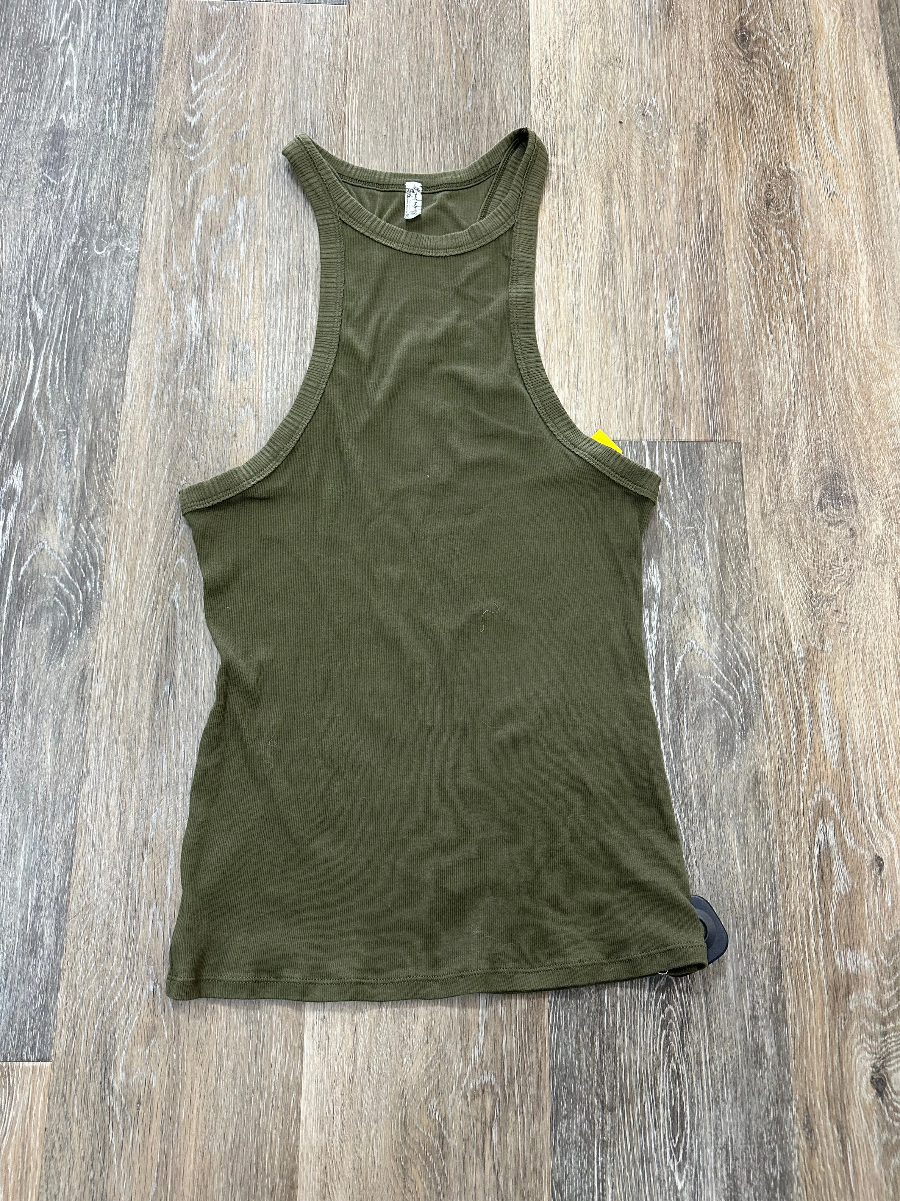 Soft Texture Tear Resistant Tank Top By Free People In Green, Size: L