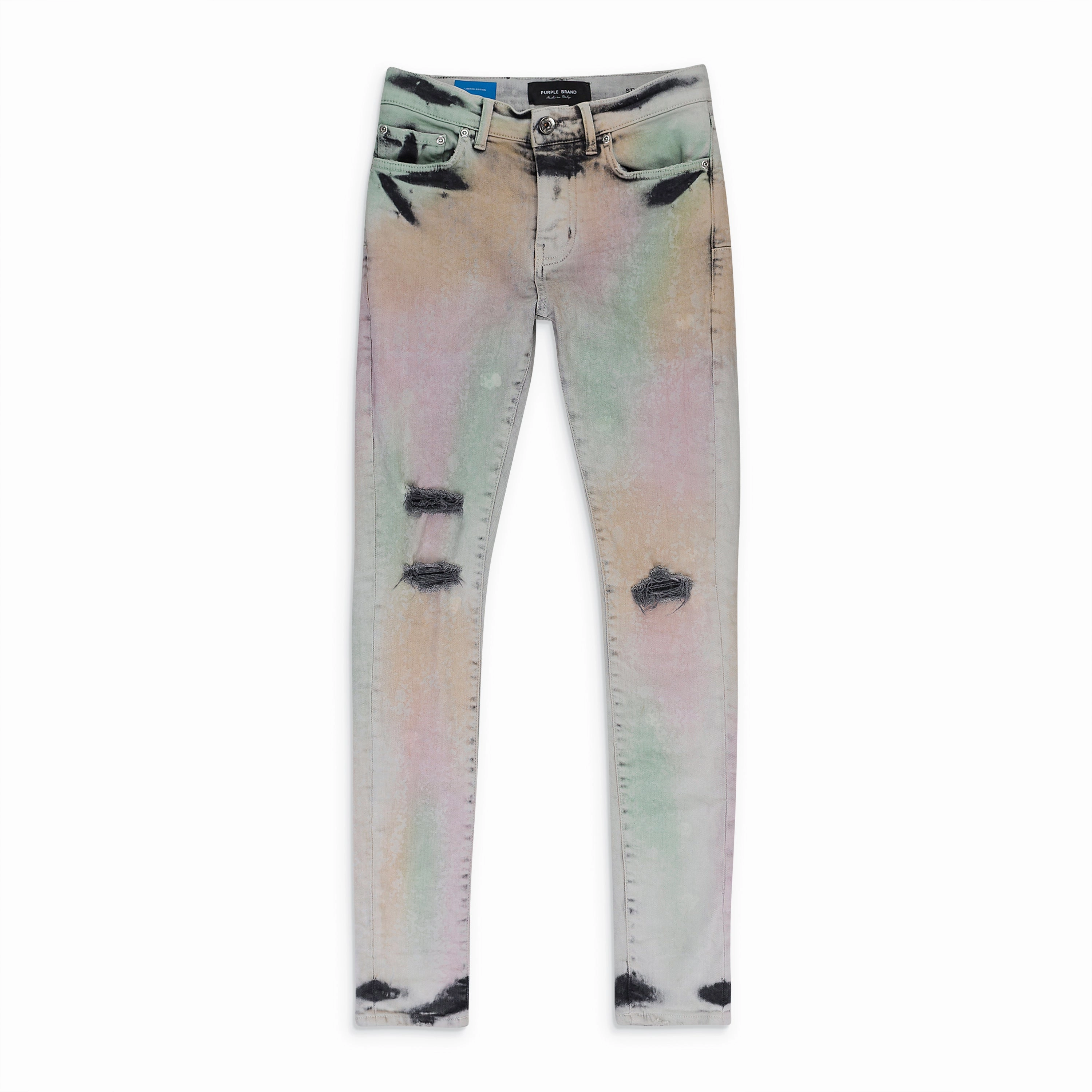 MUTED ACID CAMO SKINNY JEANS Go-to Wear