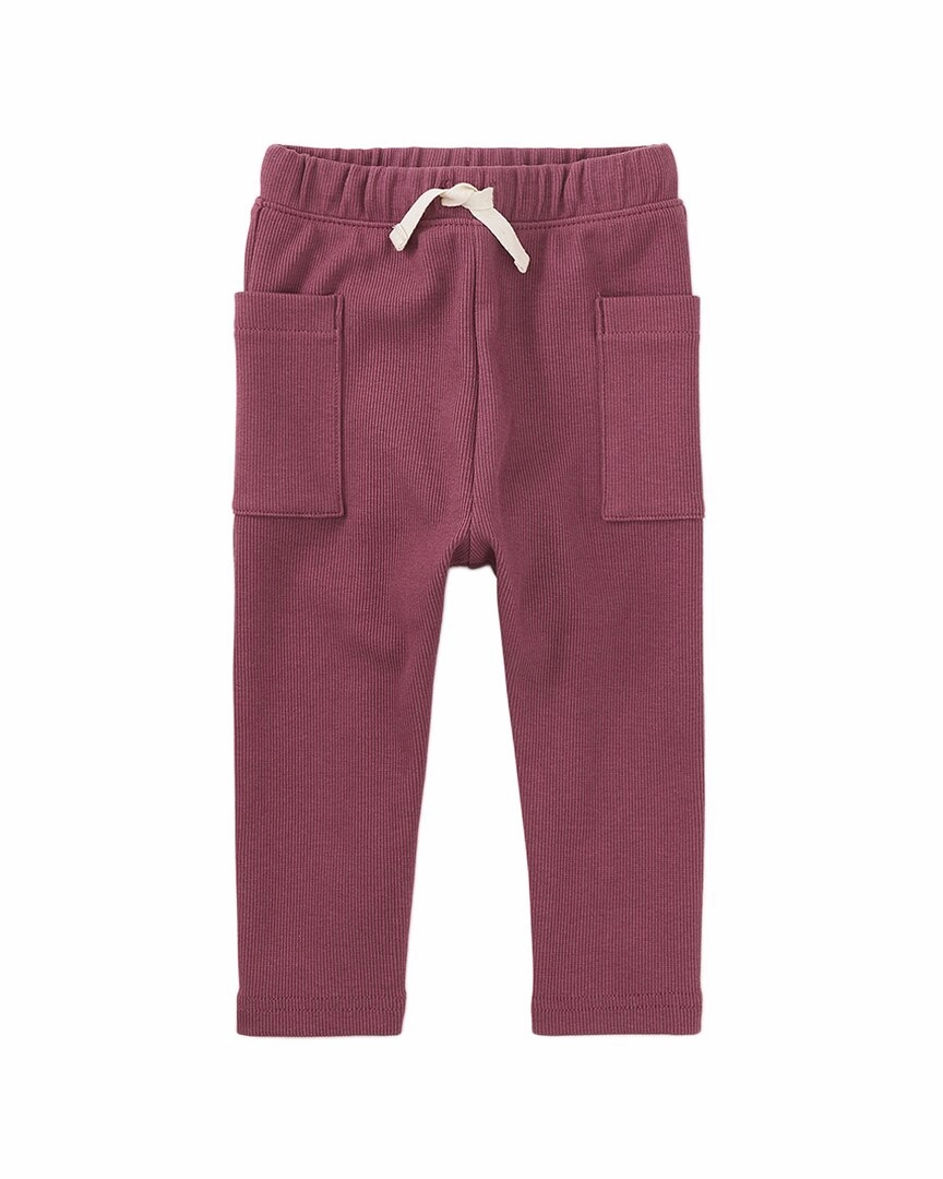 Timeless Style Versatile Wearable Tea Collection Side Pocket Rib Pants