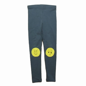 Anti Static Lining Layered Wear Tea Girls Blue | Yellow Leggings