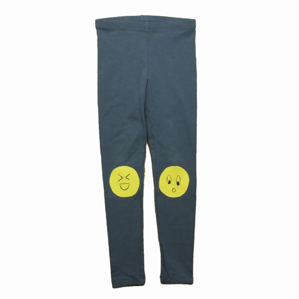 Anti Static Lining Layered Wear Tea Girls Blue | Yellow Leggings