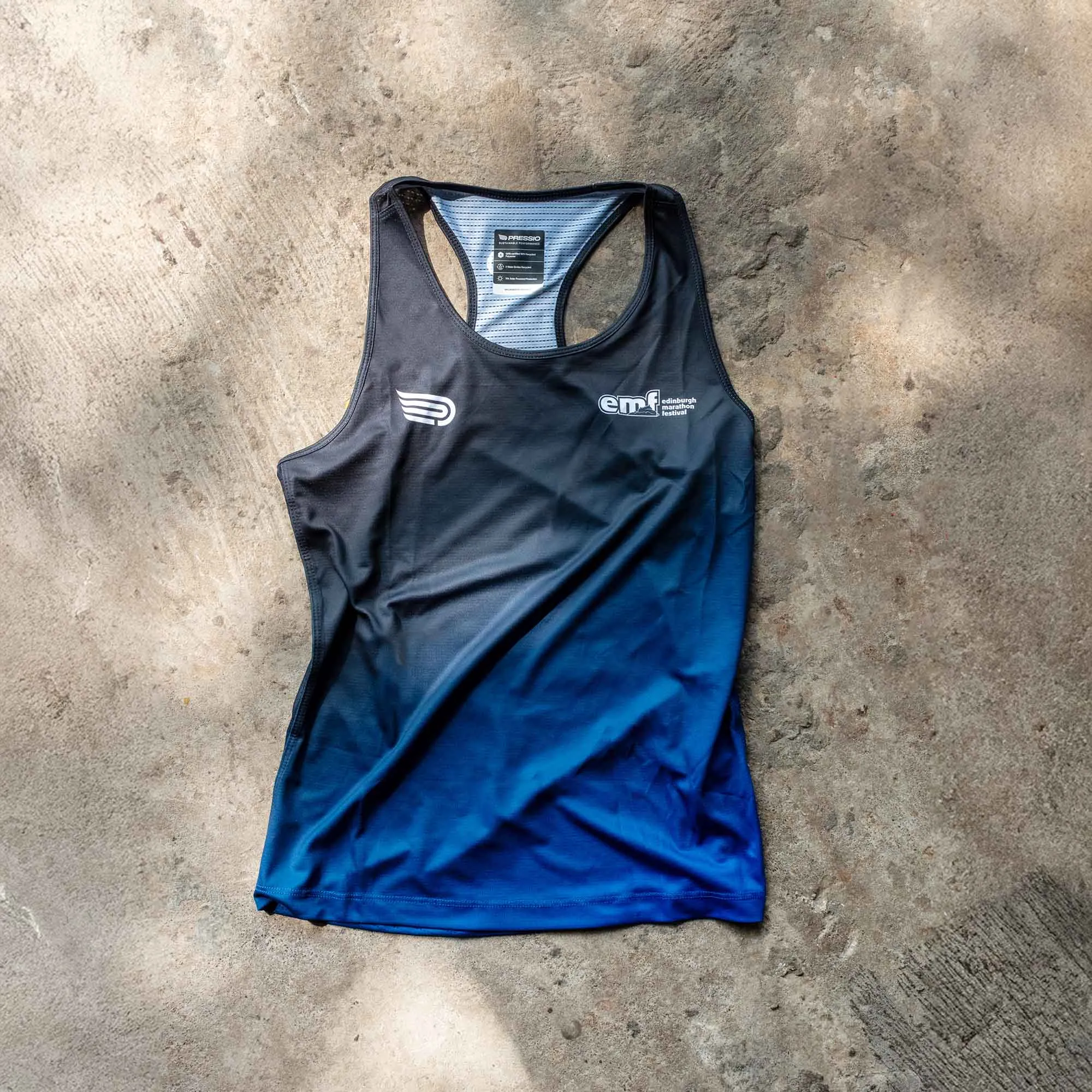 EMF Official Licensed Merchandise | Pressio Women's Prevail Singlet Multi Panel Engineering