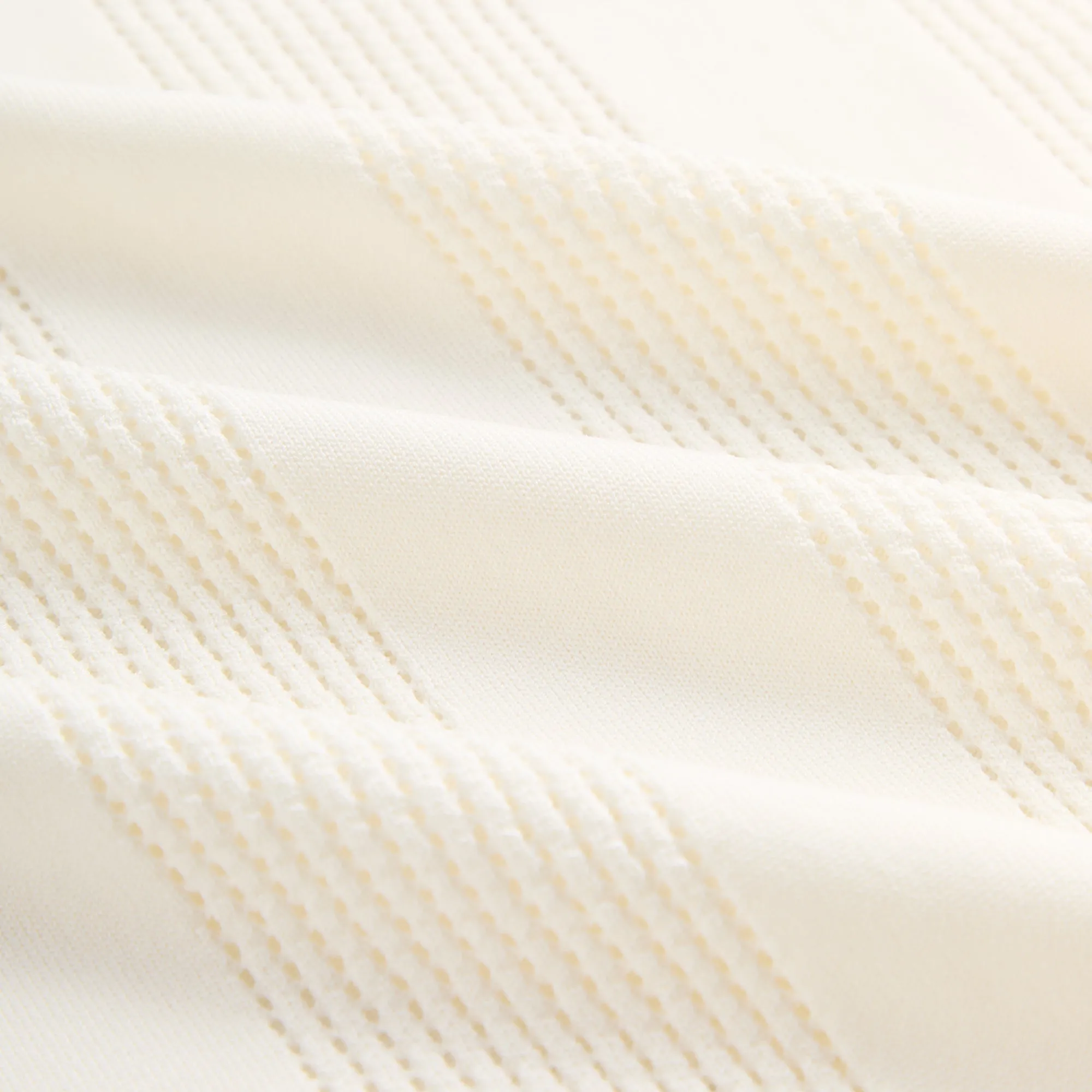 Short Sleeve Kith for Wilson Crochet Polo - Sandrift