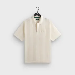 Kith for Wilson Crochet Polo - Sandrift Relaxed Comfort Dimensional Stability Weave