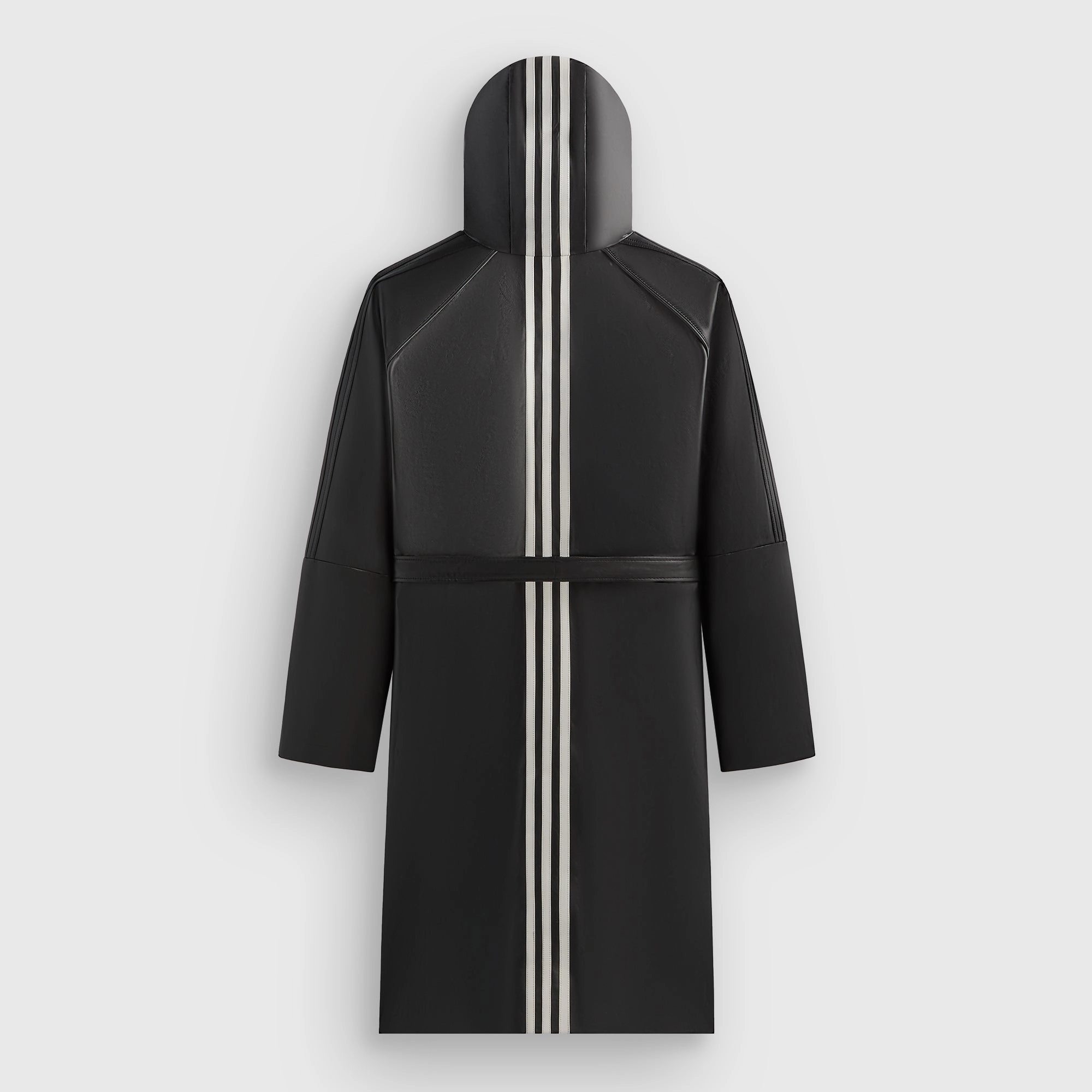 Many Pockets Weekend Outing Wear Kith for adidas Football Stadium Coat - Black