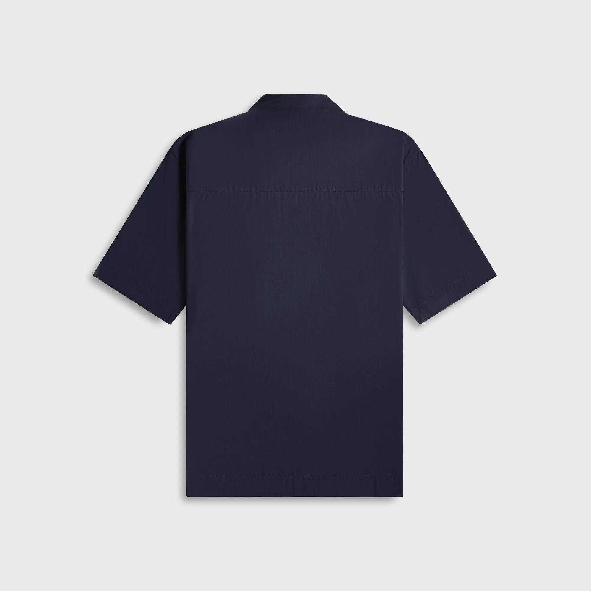 Polo Style Social Meetup Tekla Poplin Pyjamas Short Sleeve Shirt - True Navy