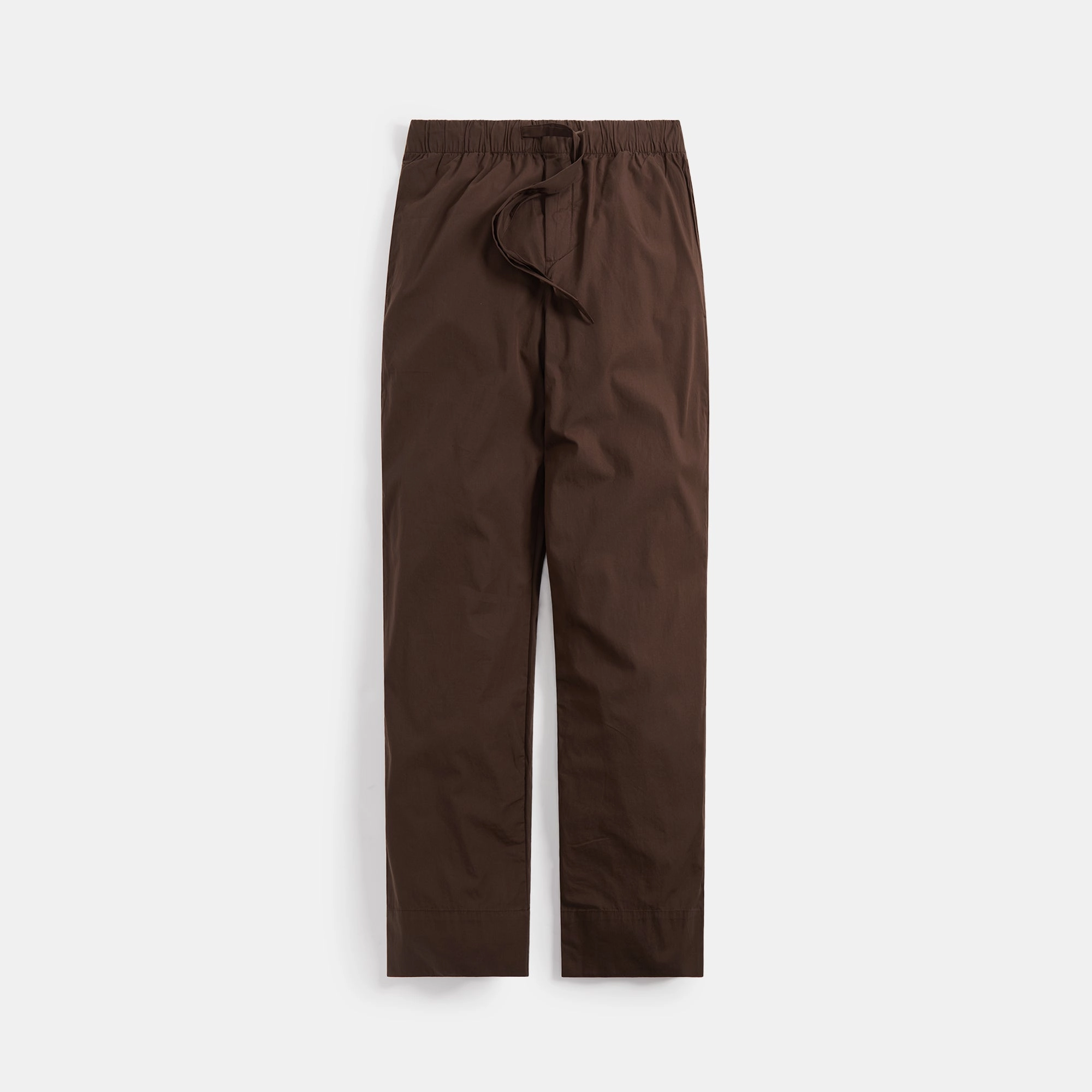 Tekla Poplin Pajama Pants - Coffee Boho chic