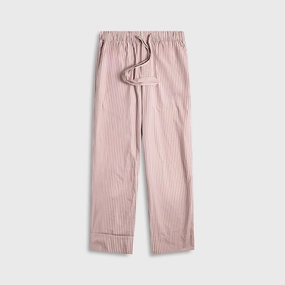 High Waist Tekla Poplin Pyjamas Pants - Skipper Stripes