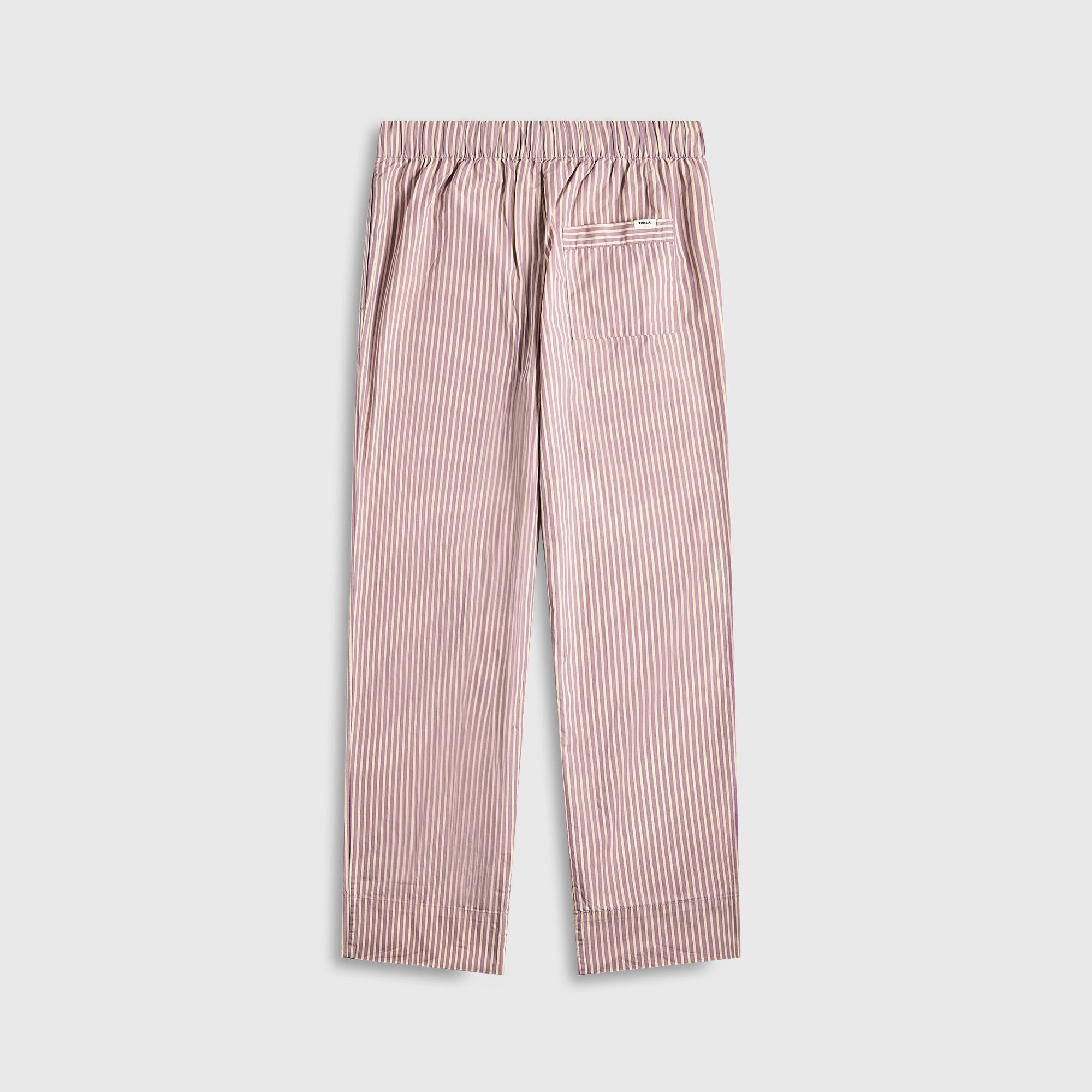 Built-in shorts Adaptive Fit Tekla Poplin Pyjamas Pants - Skipper Stripes