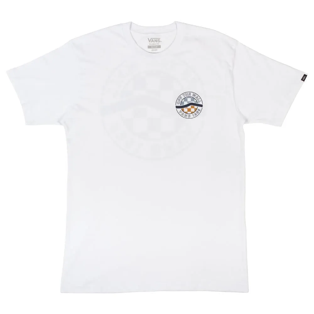 Vans Circle Sidestripe T-Shirt - White Cozy Style