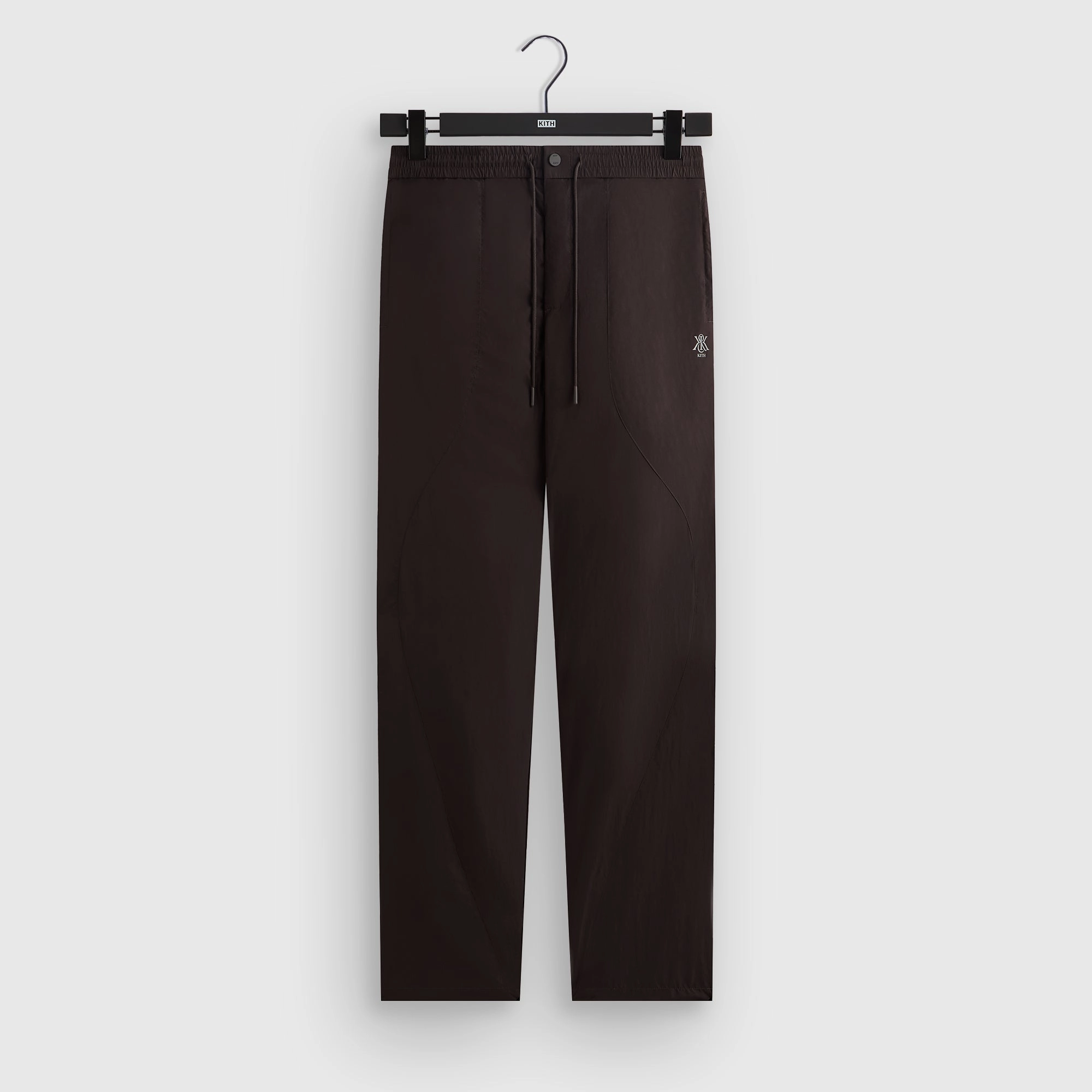 Button front ReinforcedSeams Kith Seamed Nylon Bolt Pant - Kindling