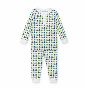 Boy's Jack Pajama Pant Set In Christmas Tree Cool Non Restrictive Silhouette TemperatureRegulating Fabric