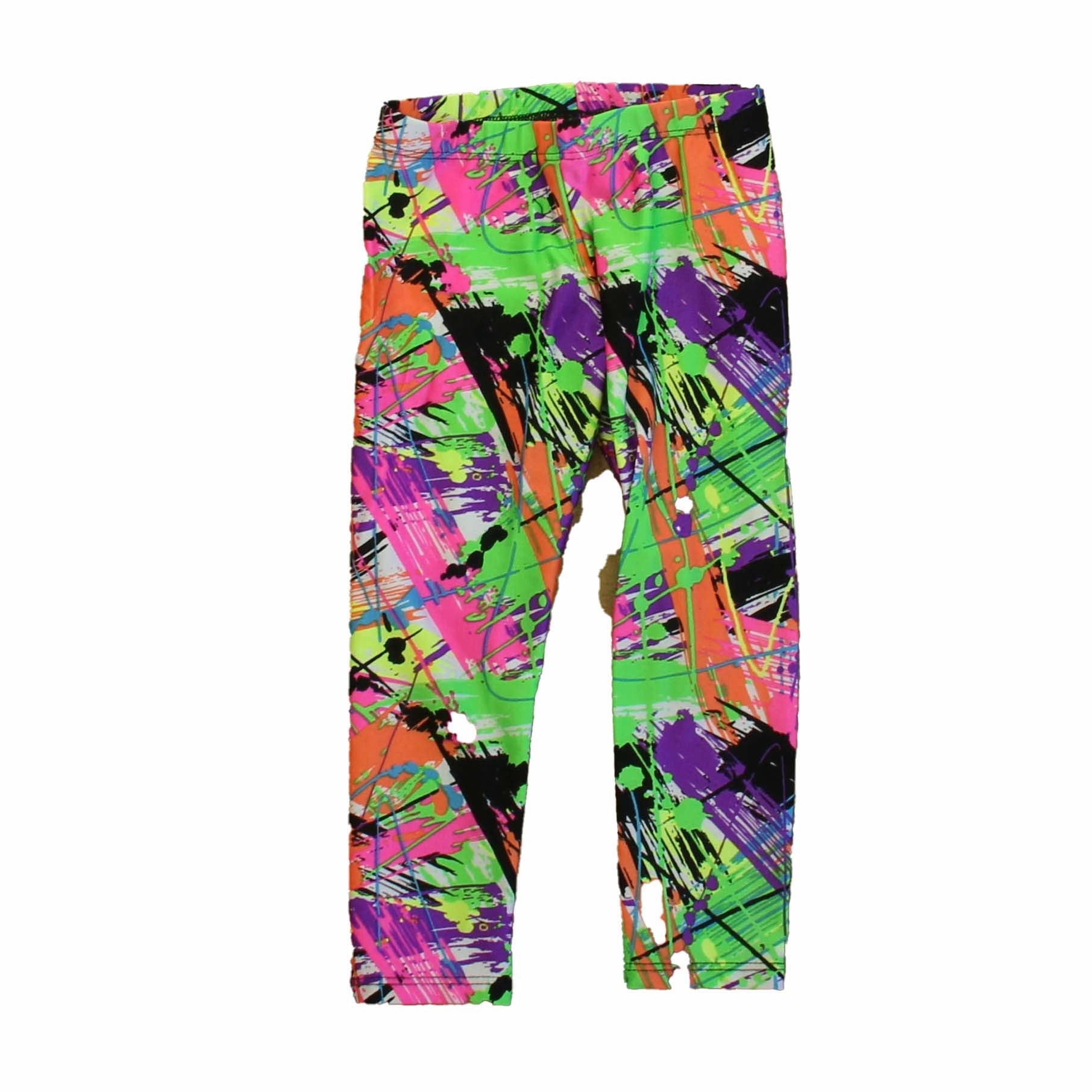 Structured Hemline Terez Girls Green | Pink | Black Leggings