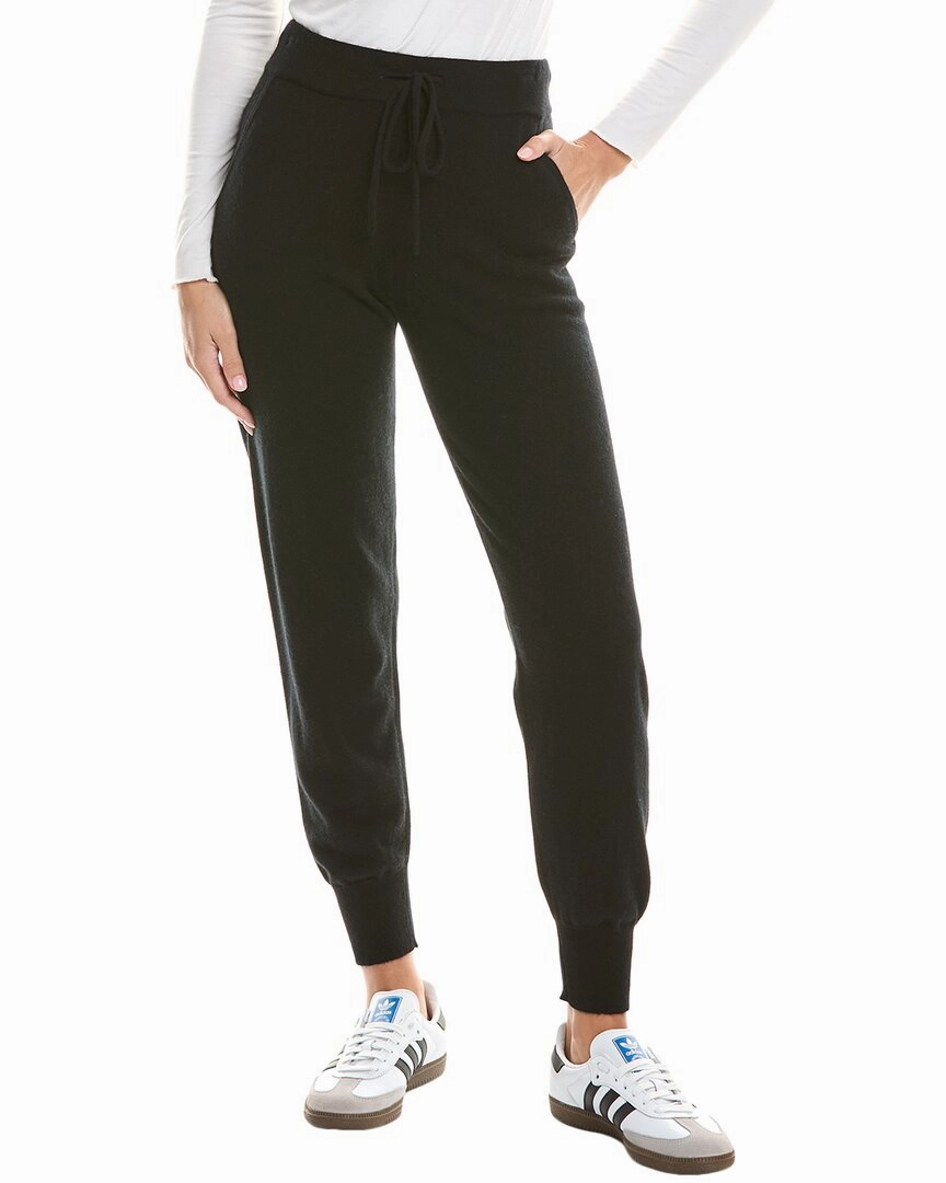 The Cashmere Project Basic Cashmere Sweatpant Breathable Material Double Layered Collar
