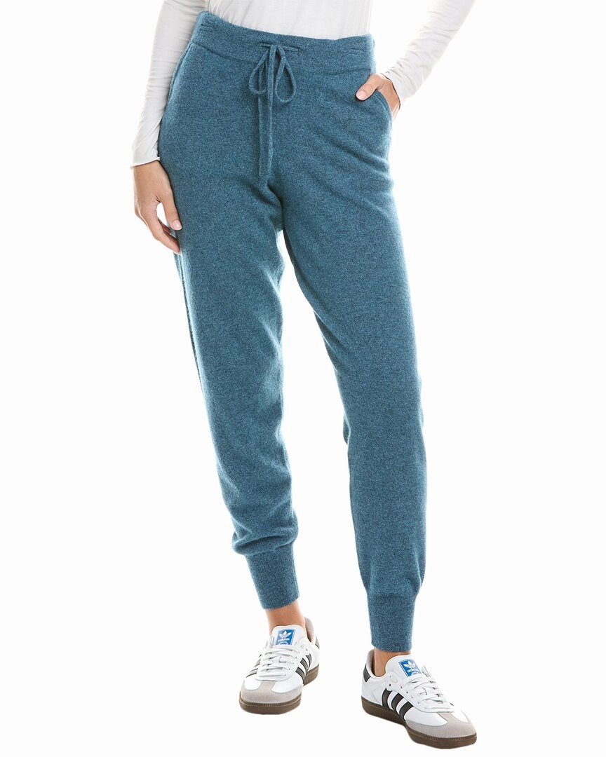 Double Layered Hem Seamless construction The Cashmere Project Basic Cashmere Sweatpant