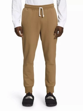 THE NORTH FACE Mens Heritage Patch Jogger Pants (US, Alpha, Medium, Regular, Regular, Utility Brown) Anytime Fit